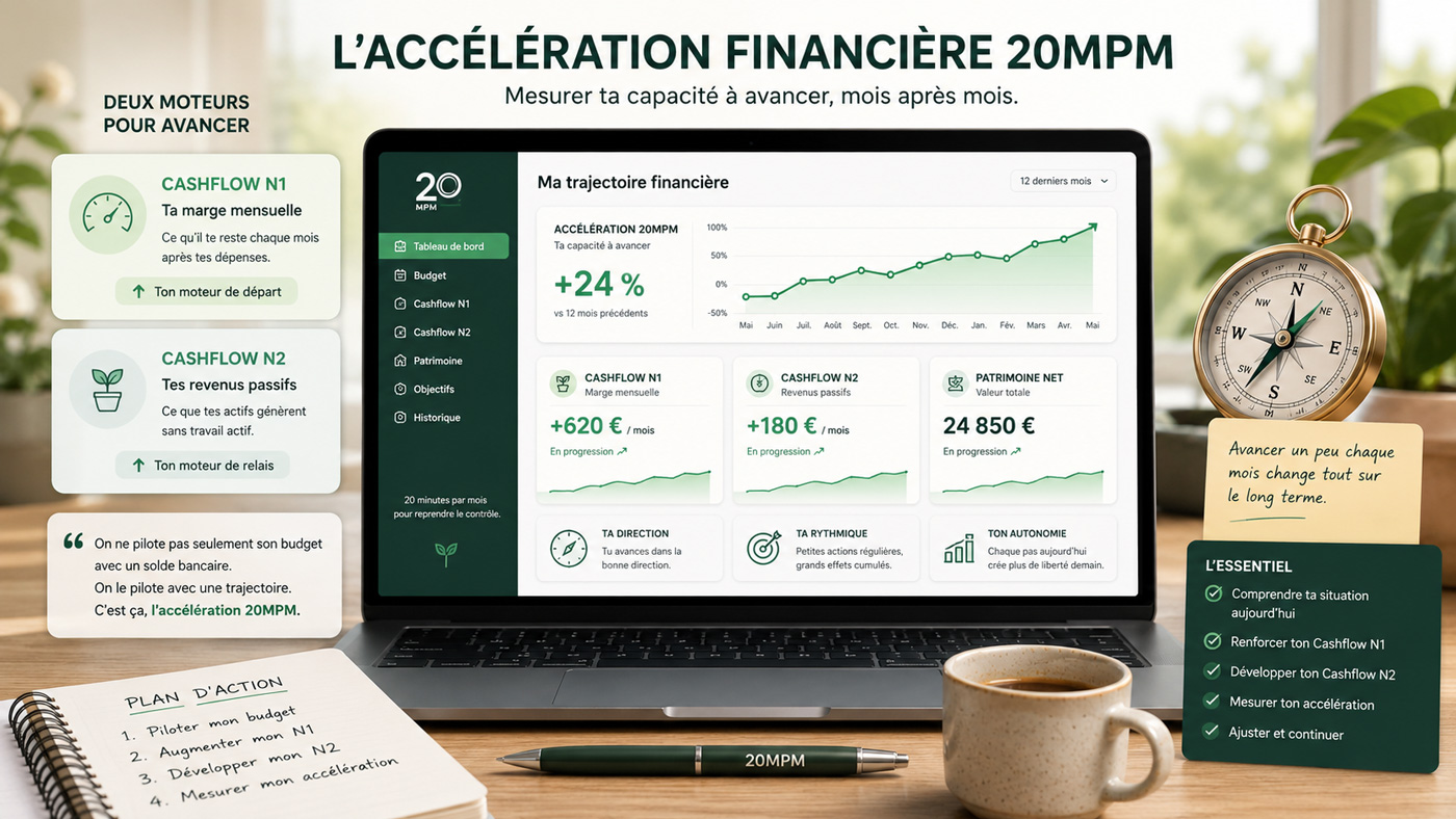 L’accélération financière 20MPM : mesurer ta capacité à avancer